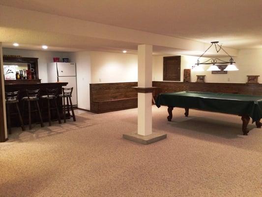 For Sale! Awesome man cave in basement!