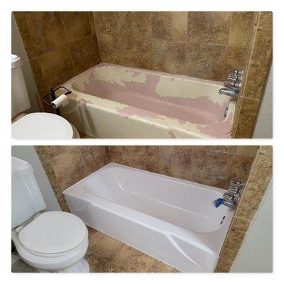 Bathtub refinishing