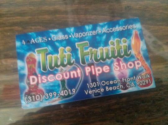 Tuti Fruiti Discount Pipe Shop