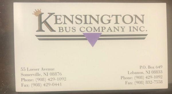 Kensington Bus