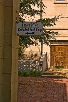 Exterior of Saint Mark's Cathedral Book Shop