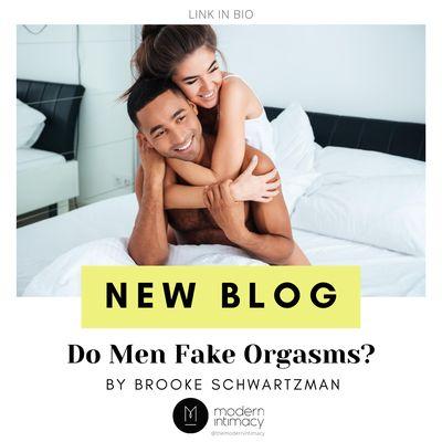 Can Men Fake Orgasms? Our Intern Brooke tackles this big question.