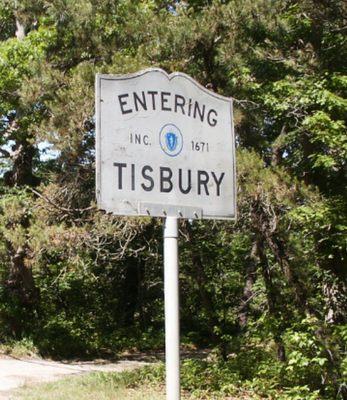 Entering Tisbury, MA from Oak Bluffs.