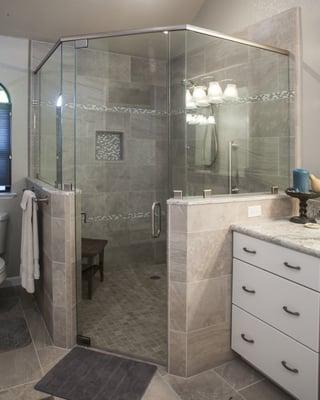 Nelson Dye Remodeling - Fresno, CA. Bathroom remodel