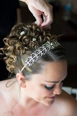 Wedding hair