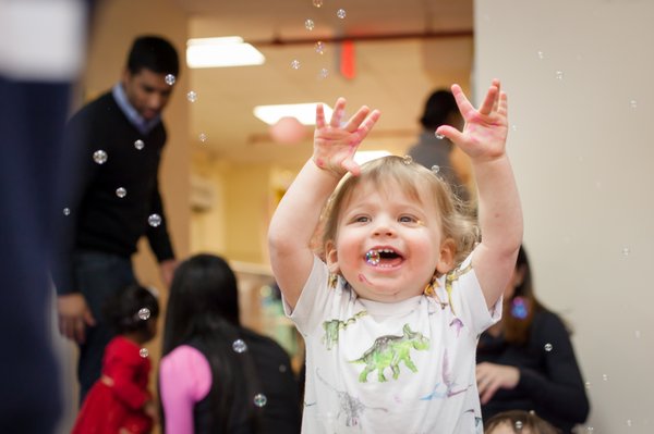 Catching bubbles