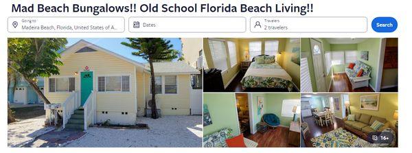 Mad Beach Bungalows - Madeira Beach Florida