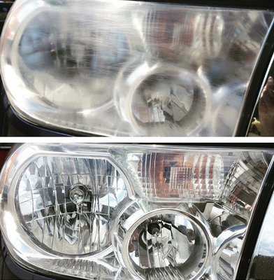 Example of our Permanent Headlight Restoration