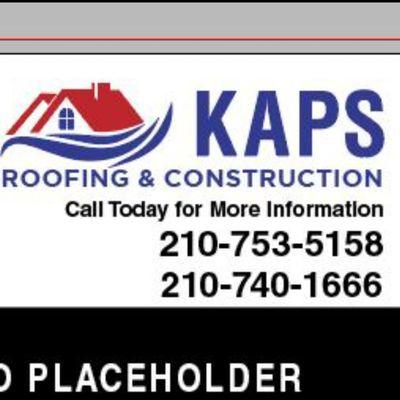 Our company logo and who to call for free roof inspections and estimate.