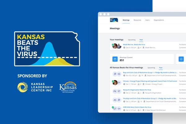 Kansas Beats the Virus | Software to inspire Kansans to lead.