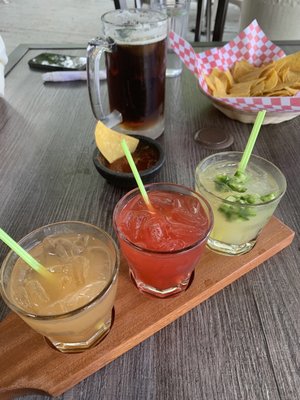 Margarita sampler. All were great.