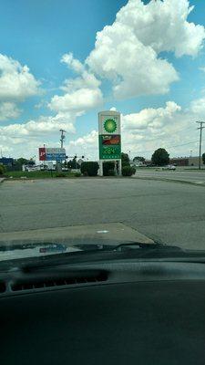 About 40¢ higher than the last time I filled up here. I bet it will be cheaper tomorrow.