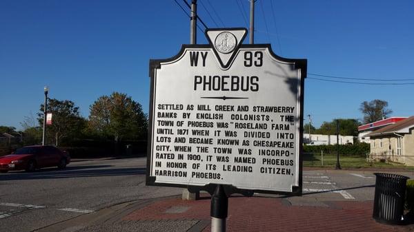 Phoebus Historical Marker