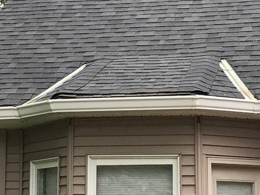 Bay Window Gutter