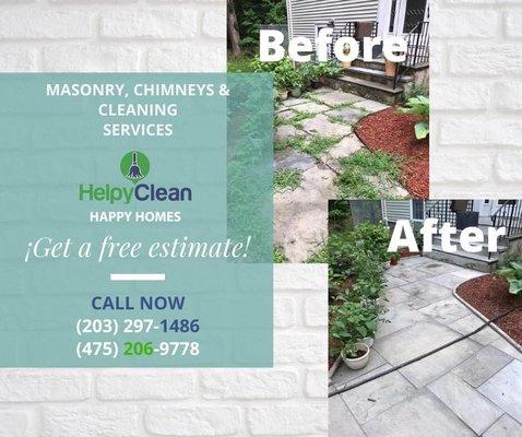 Get Your Free Estimate 
(203) 297-1486 / (475) 206-9778, 
or visit our website at www.helpycleanservice.com
Email: info@helpyclean.com