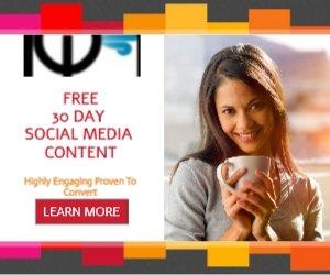 Free Social Media Content. Learn More