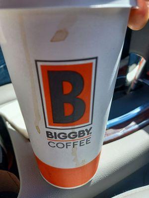 Bye-bye, Biggby coffee . Disappointed.