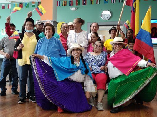 Independence of Ecuador celebration.