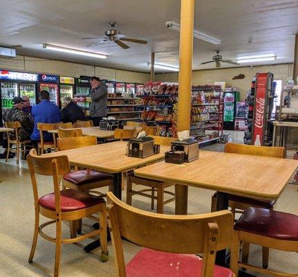 Dining area.