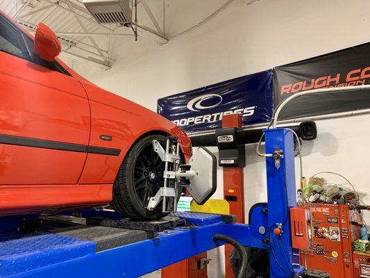 Wheel alignment