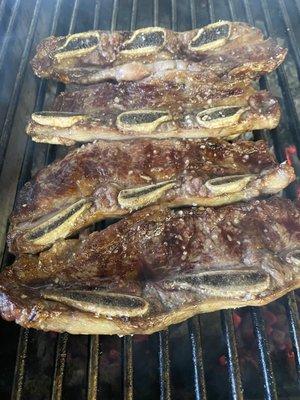 Grilled Beef Ribs