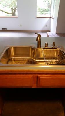 Kitchen sink replacement