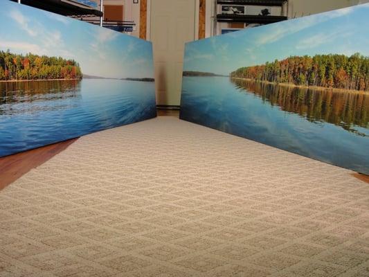 Twelve foot long panoramic giclees.