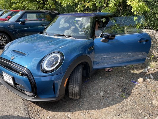 Checking out the mini EV