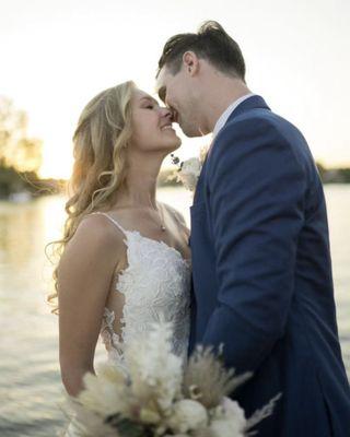 Had the pleasure of doing this beauty's make up for her big day! 
We both worked together in creating this soft romantic look for her day!