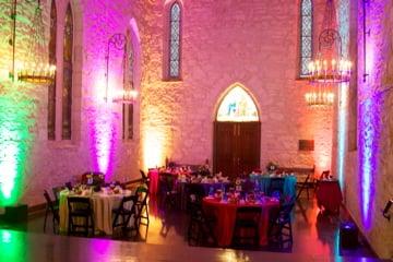 Decor and Lighting for Private Event at Southwest School of Art