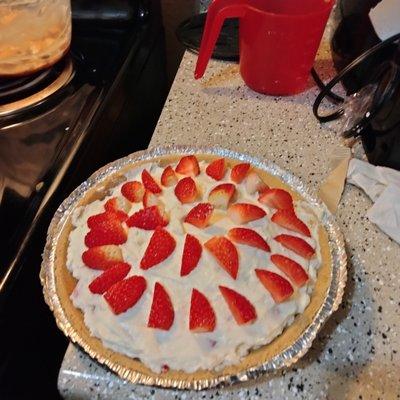 Sugar Free Strawberry Cheesecake