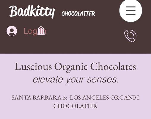 Maker of delightful and unusual fine chocolates and truffles.