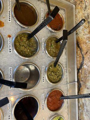 Salsa bar