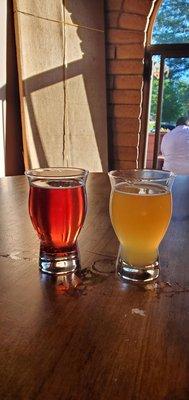 Cherry sour and key lime sour