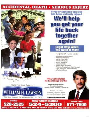 Accident Lawyer Hawaii - flyer 2