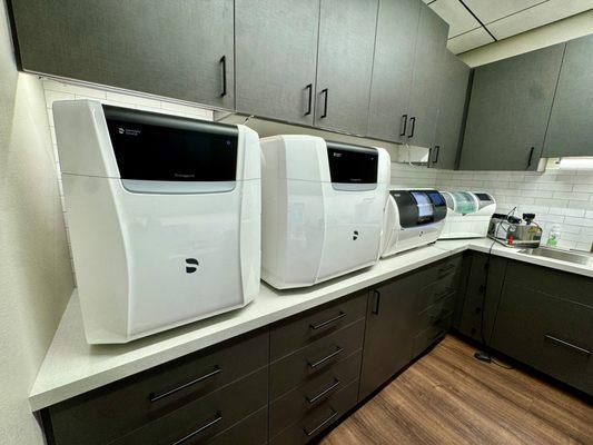 Prime Mill, Prime Print and Cerec Milling Chambers (Crowns, Bridges, Splints and Whitening Trays made in office while you wait)