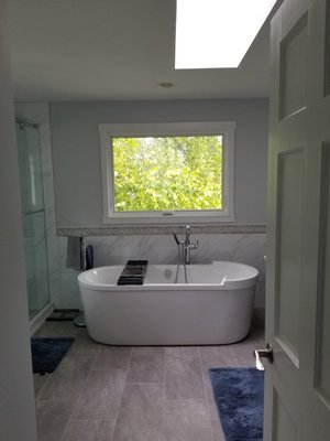 Woodridge master bath remodel