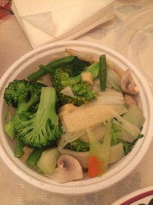 Steamed veggies, simply the best