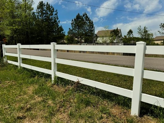 Clean fence