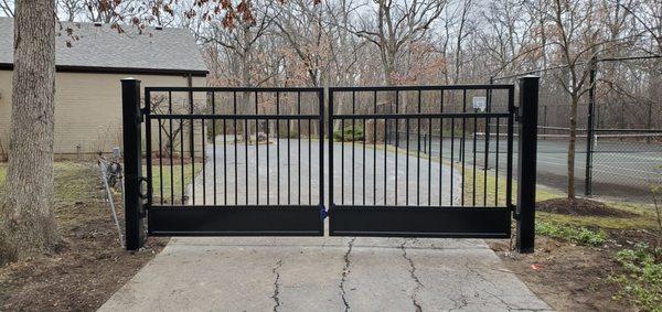 Security Driveway Gates for north shore residence