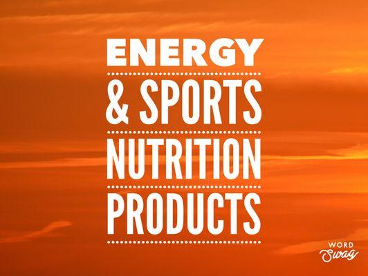 Line of HEALTHY and effective nutrition products