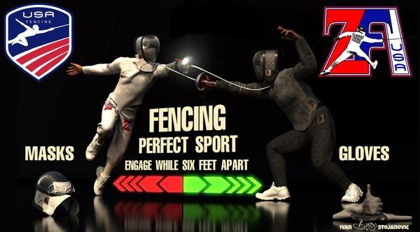 ZFA fencing perfect sport