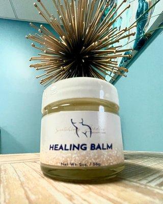 Products: moisturizing balm (best seller)