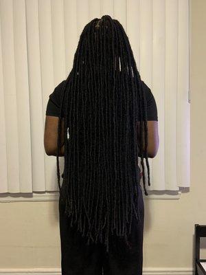 Butt Length Faux Locs