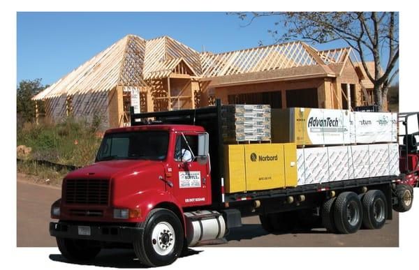 We offer delivery to your home or jobsite with one of the largest delivery fleets in Midldle Georgia.