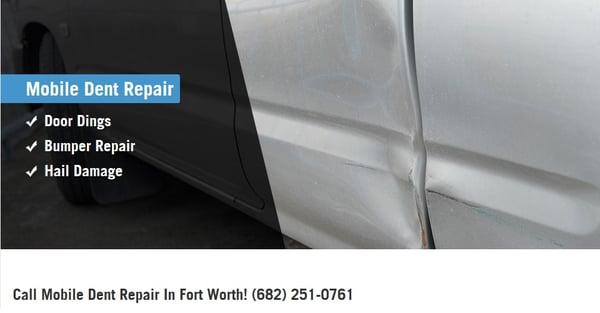 Mobile Dent Repair Fort Worth