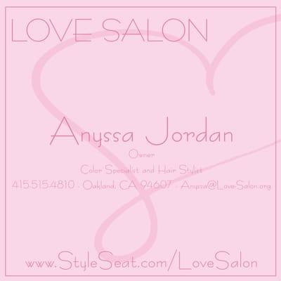 Welcome to LOVE SALON!