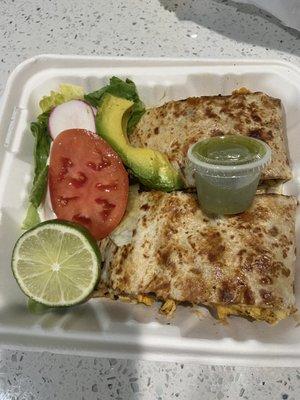 Quesadilla- so good!!