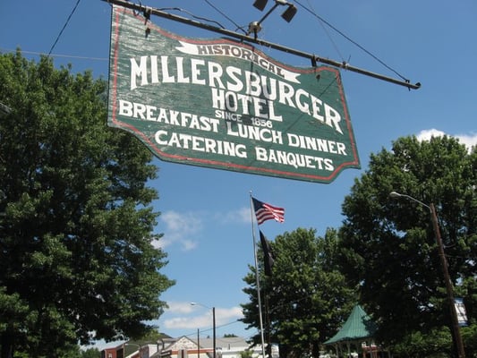 sign on the square