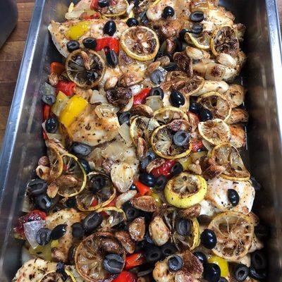 Greek Lemon Chicken by Chef Christi